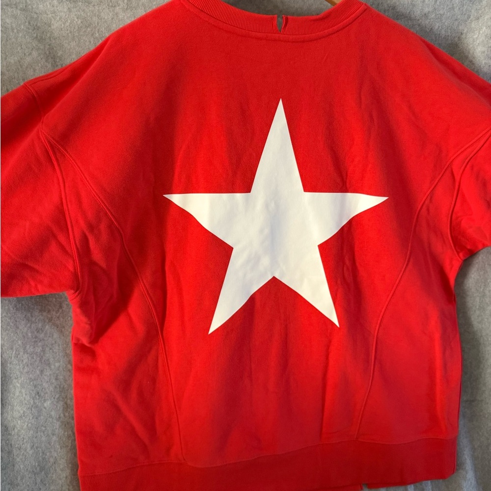 JoyLab oversized French terry crew-NWOT